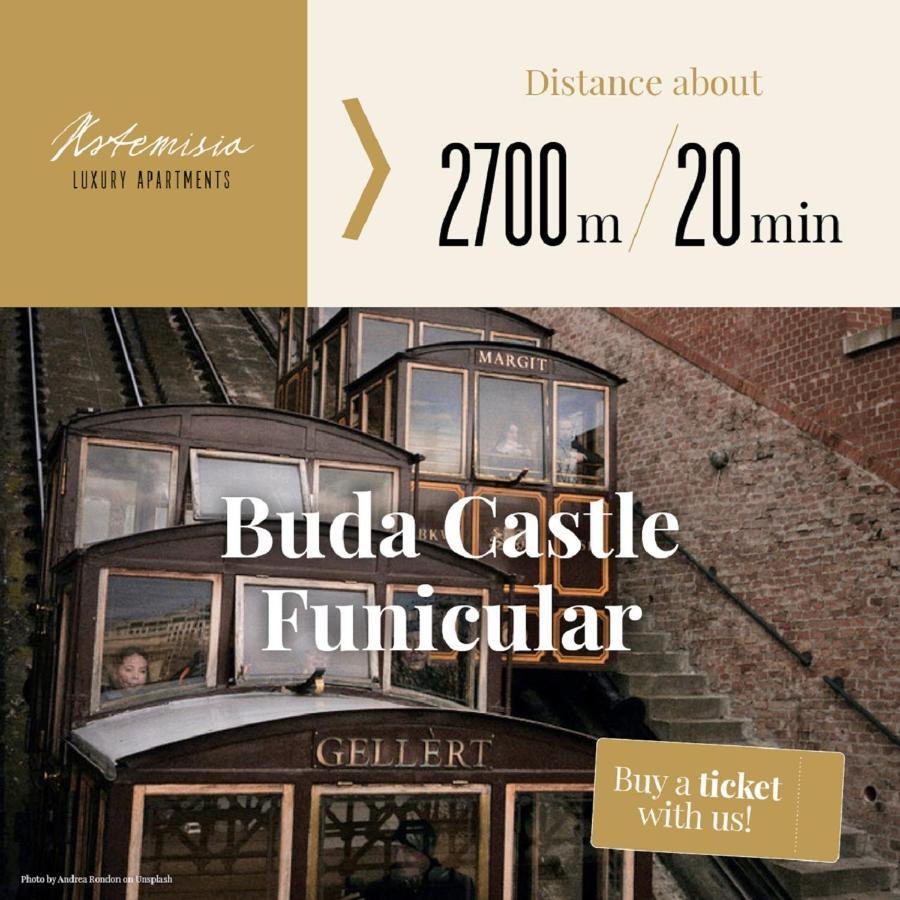 Artemisia Luxury Apartments Balcony Budapest Exteriör bild